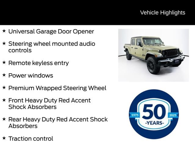 Used 2025 Jeep Gladiator Sport AWD/4WD image 31