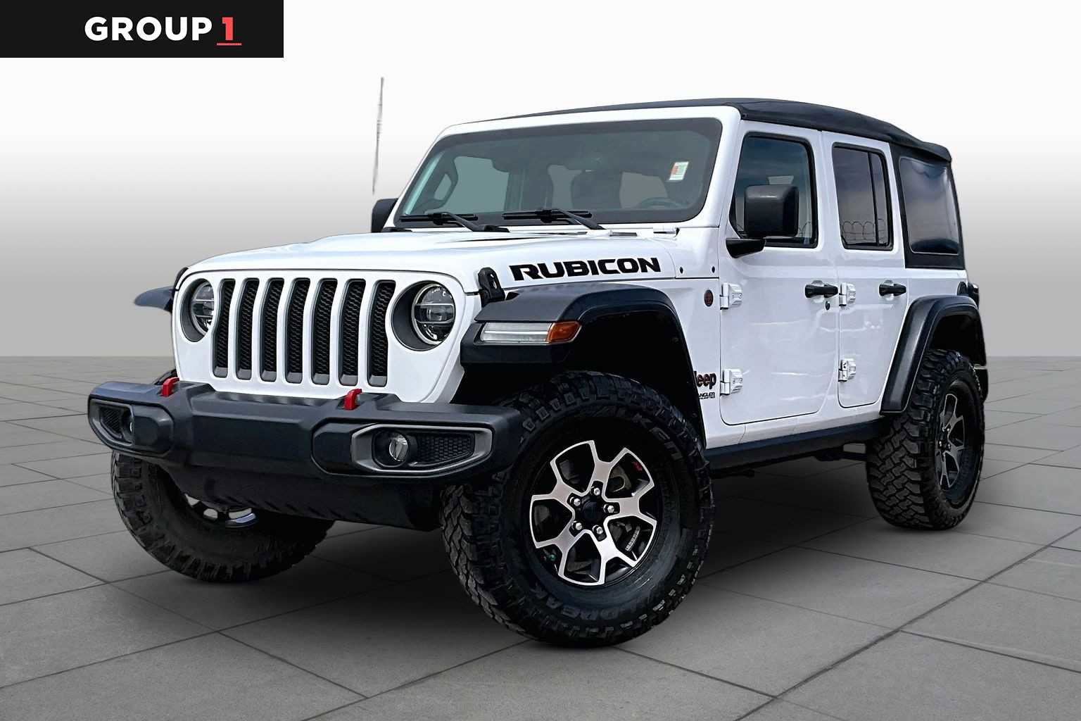 Used 2020 Jeep Wrangler Unlimited Rubicon w/ LED Lighting Group AWD/4WD image 1