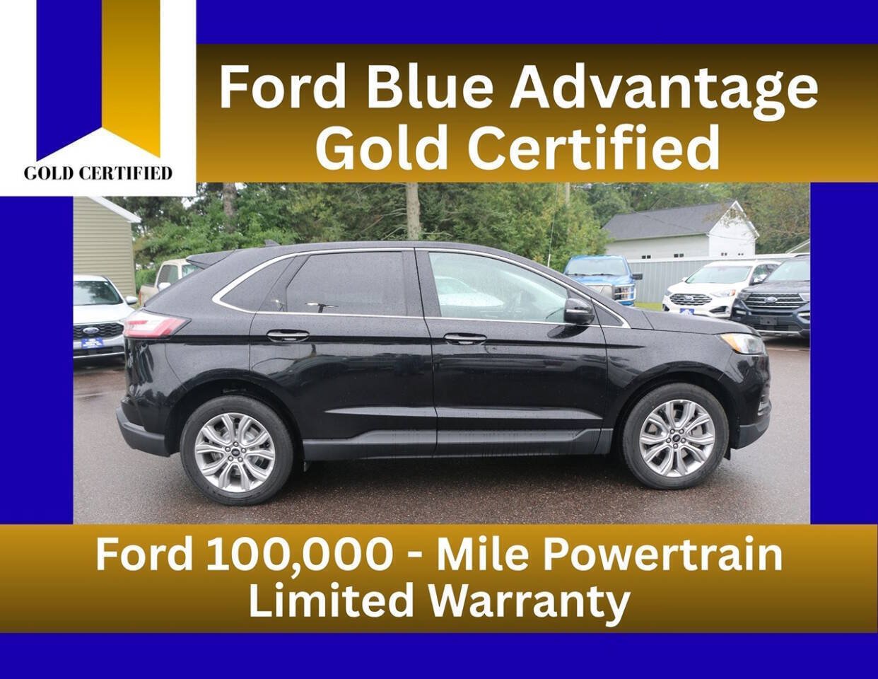 Certified 2024 Ford Edge Titanium AWD/4WD image 1