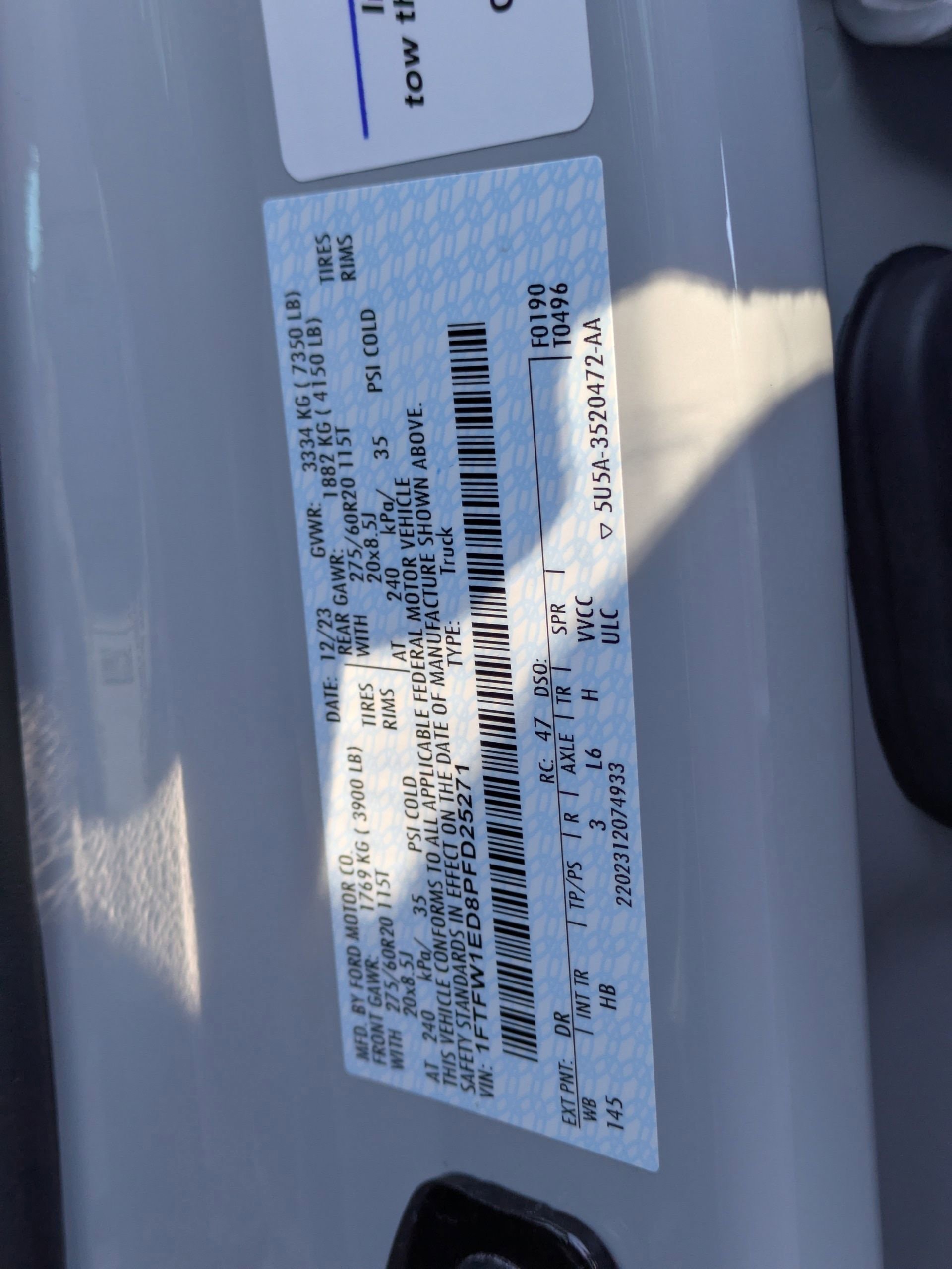 Certified 2023 Ford F150 Lariat w/ Equipment Group 502A High image 42