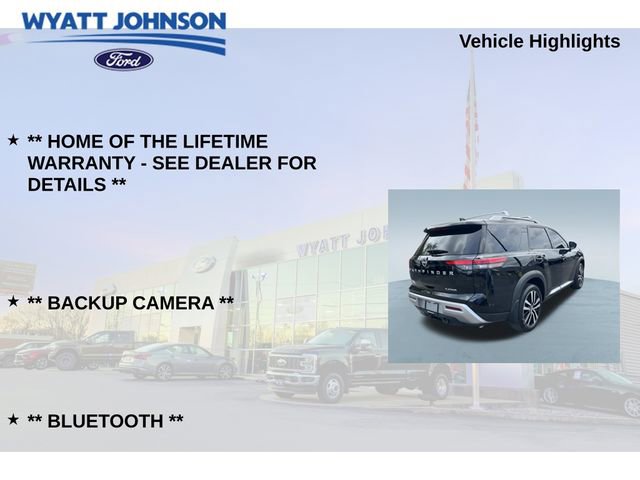 Used 2024 Nissan Pathfinder Platinum w/ Cargo Package FWD image 5