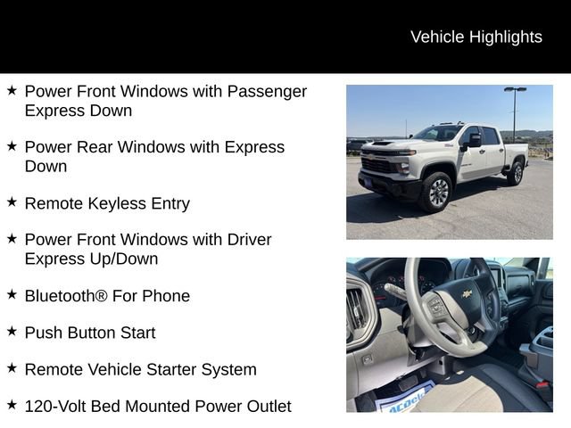 Used 2026 Chevrolet Silverado 2500 Custom w/ Custom Value Package AWD/4WD image 15