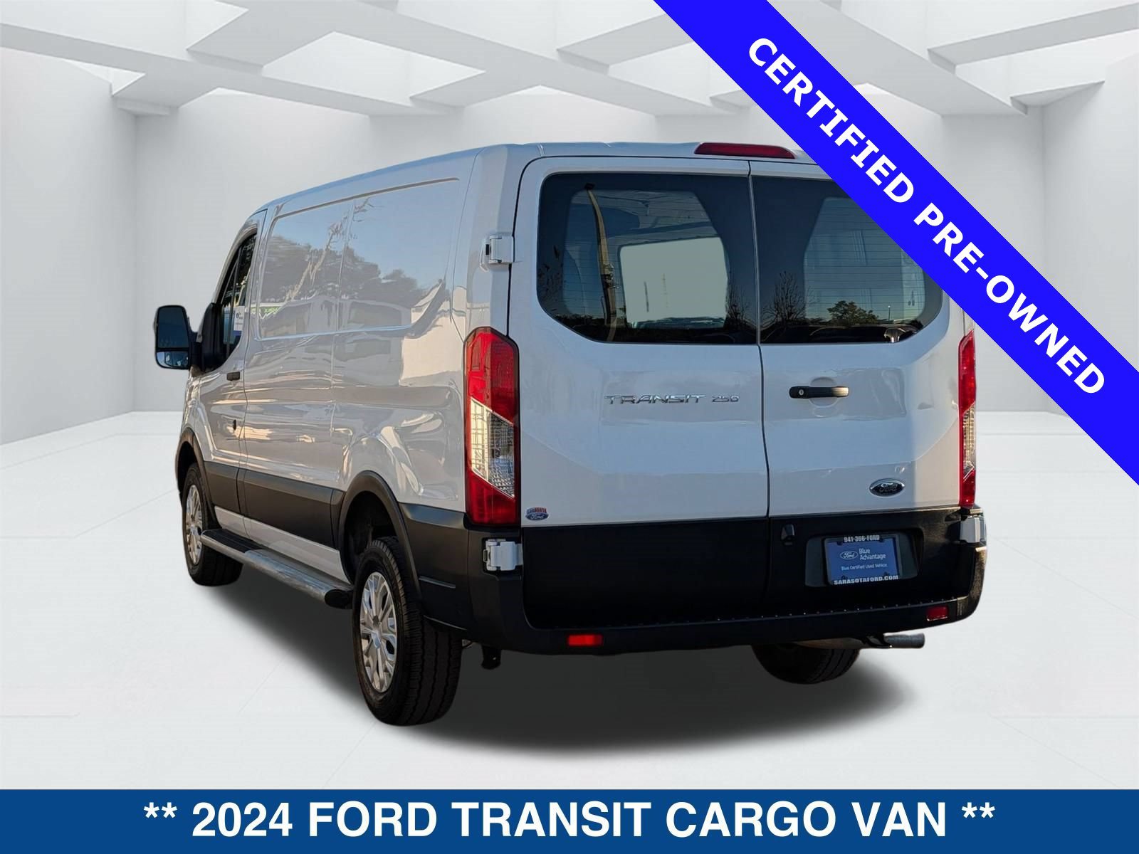 Certified 2024 Ford Transit 250 Low Roof w/ Exterior Upgrade Package RWD image 7