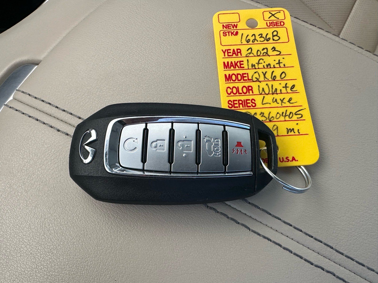 Used 2023 INFINITI QX60 Luxe w/ Cargo Package FWD image 33