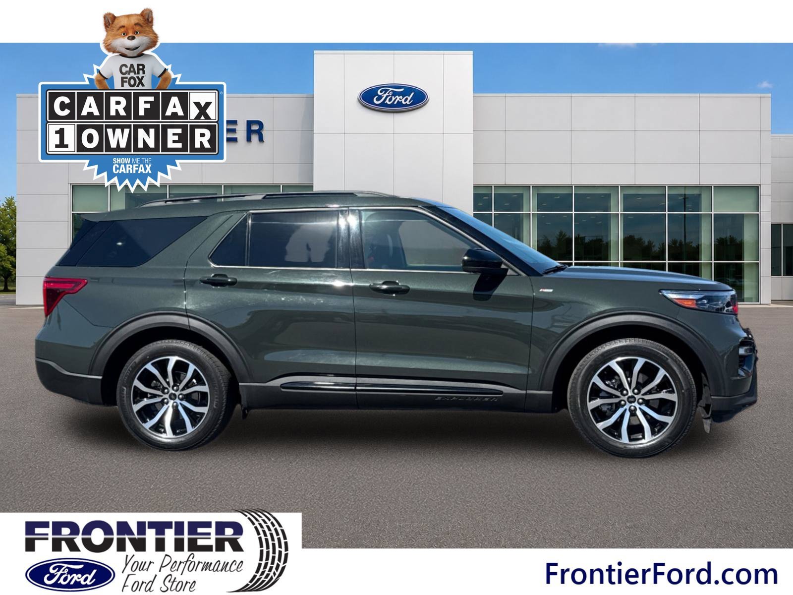 Certified 2023 Ford Explorer ST-Line w/ Class IV Trailer Tow Package RWD image 4