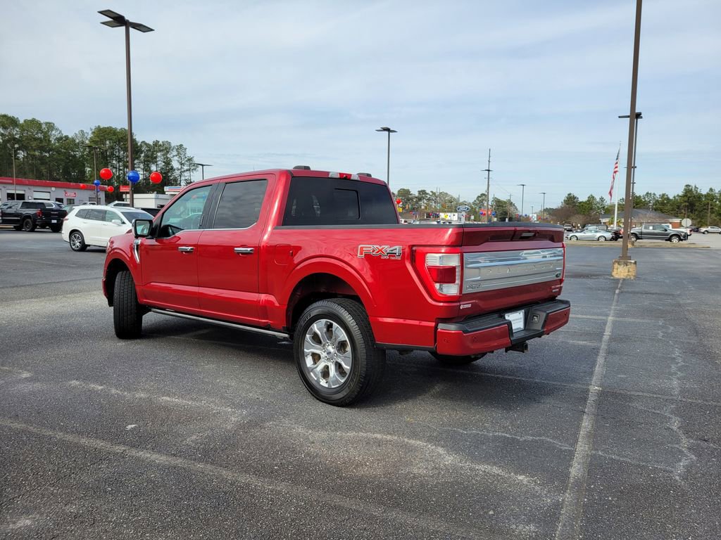 Certified 2021 Ford F150 Platinum w/ Equipment Group 701A High image 3