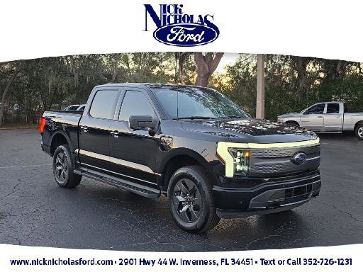 Certified 2023 Ford F150 Lightning XLT w/ Equipment Group 312A High image 7