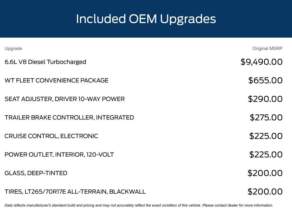 Used 2024 Chevrolet Silverado 2500 W/T w/ WT Fleet Convenience Package image 12