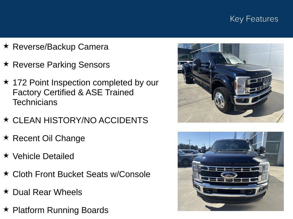 Certified 2025 Ford F450 XLT w/ FX4 Off-Road Package AWD/4WD image 34