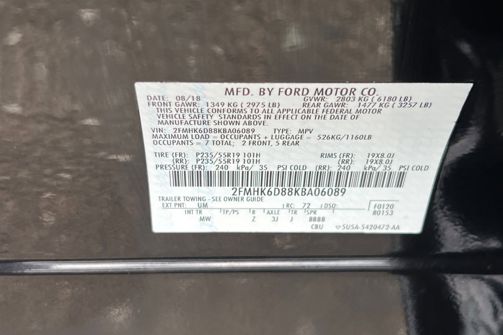Certified 2019 Ford Flex Limited image 30