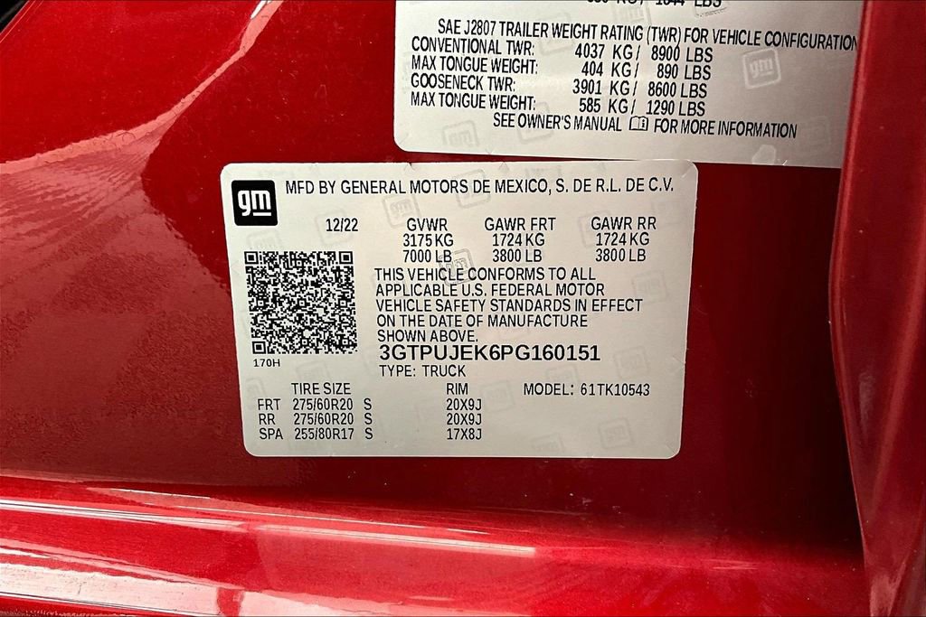 Used 2023 GMC Sierra 1500 Elevation image 35