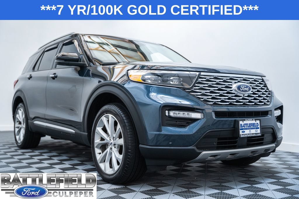 Certified 2024 Ford Explorer Platinum w/ Technology Package