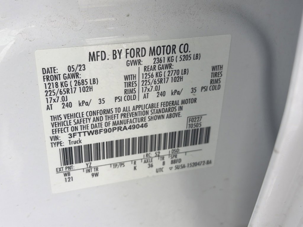 Certified 2023 Ford Maverick XL w/ Equipment Group 100A Standard image 9