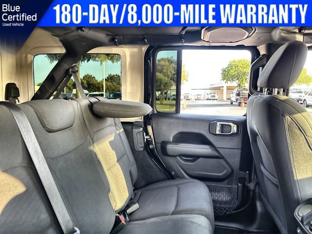 Used 2020 Jeep Wrangler Unlimited Sahara w/ Uconnect 4C Nav & Sound Group AWD/4WD image 17