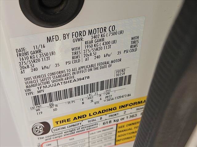 Certified 2017 Ford Expedition Limited w/ Equipment Group 301A AWD/4WD image 26