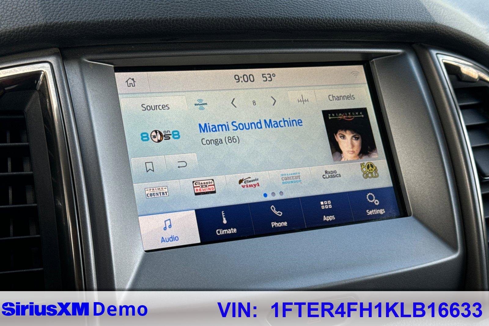 Certified 2019 Ford Ranger XLT w/ Equipment Group 302A Luxury image 30