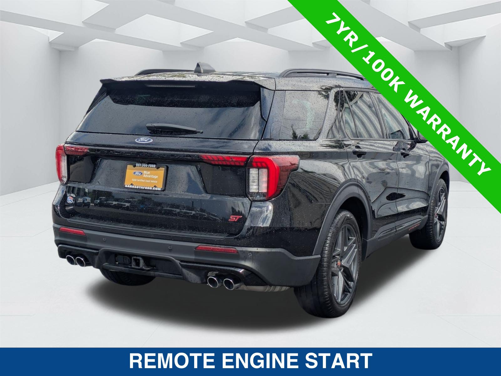Certified 2025 Ford Explorer ST w/ Sun And Sound Package RWD image 5