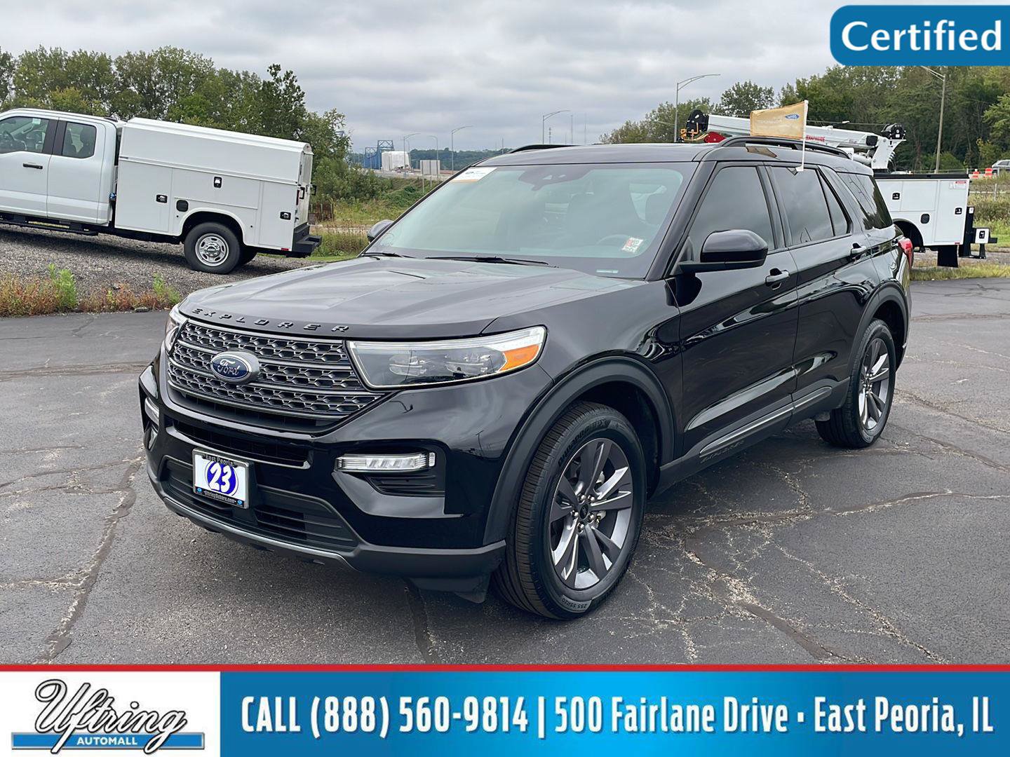 Certified 2023 Ford Explorer XLT w/ Equipment Group 202A AWD/4WD image 1