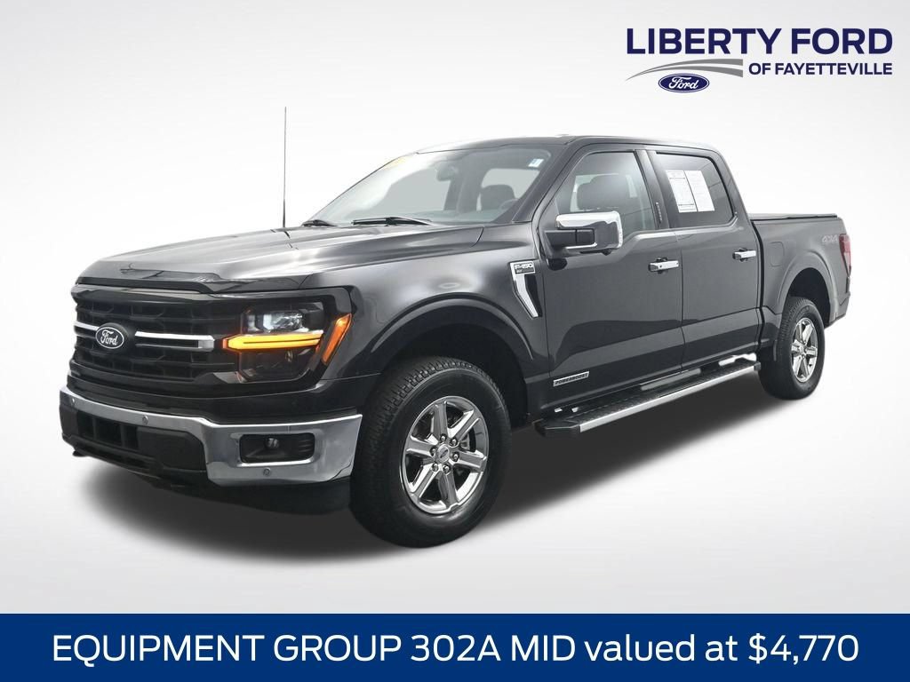 Certified 2024 Ford F150 XLT w/ Equipment Group 302A MID AWD/4WD 360° Tour