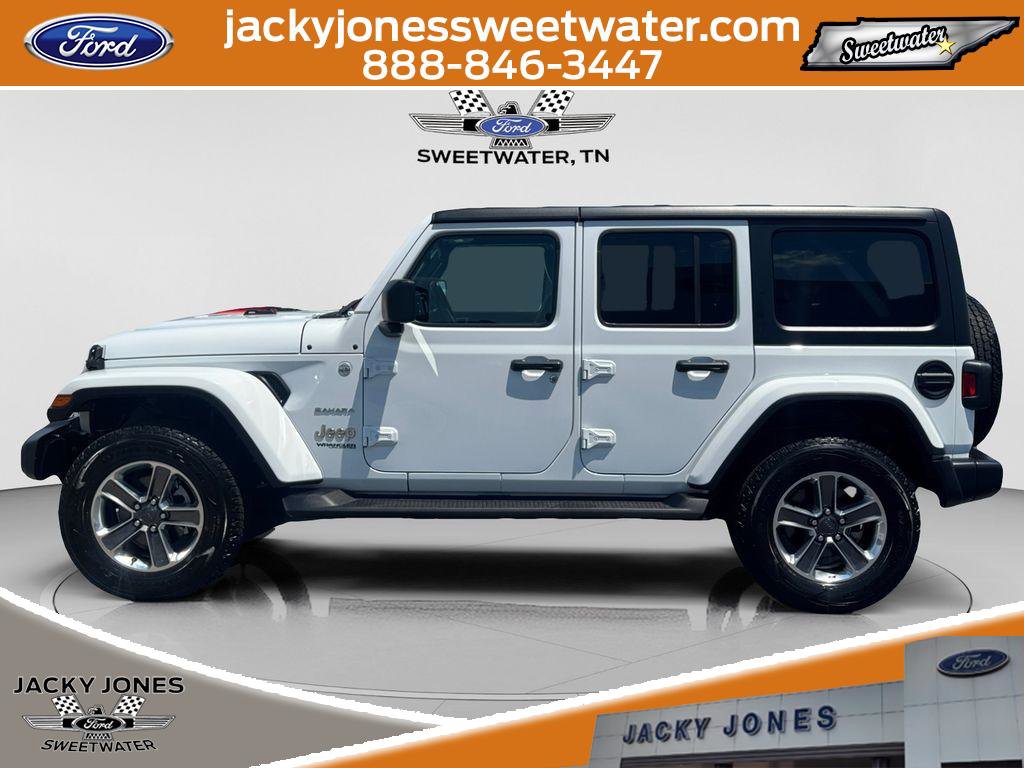 Used 2021 Jeep Wrangler Unlimited Sahara AWD/4WD image 2