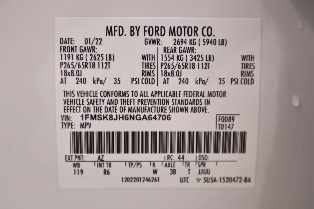Certified 2022 Ford Explorer Timberline AWD/4WD image 51