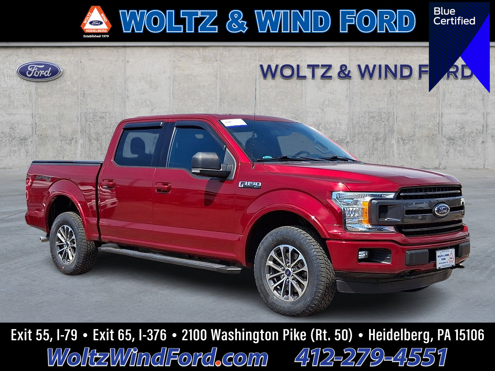 Certified 2018 Ford F150 XLT w/ Equipment Group 302A Luxury