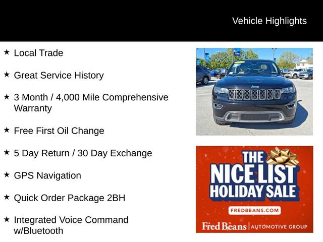 Used 2018 Jeep Grand Cherokee Limited video 3