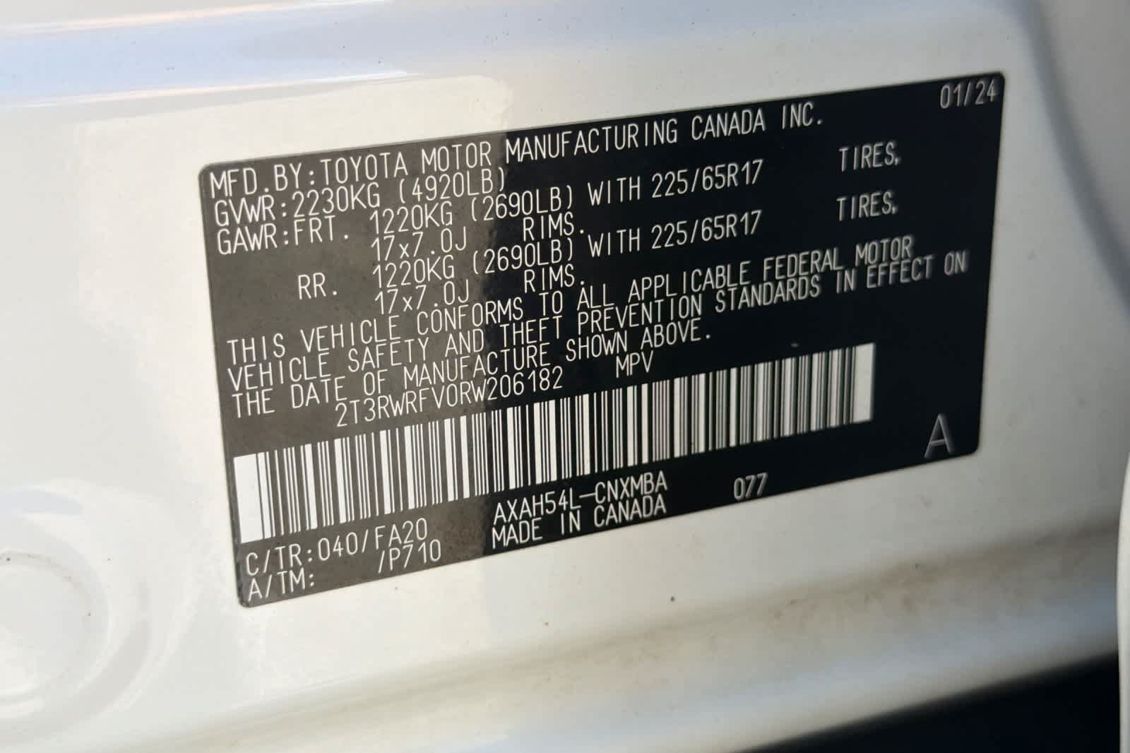Used 2024 Toyota RAV4 XLE AWD/4WD image 28