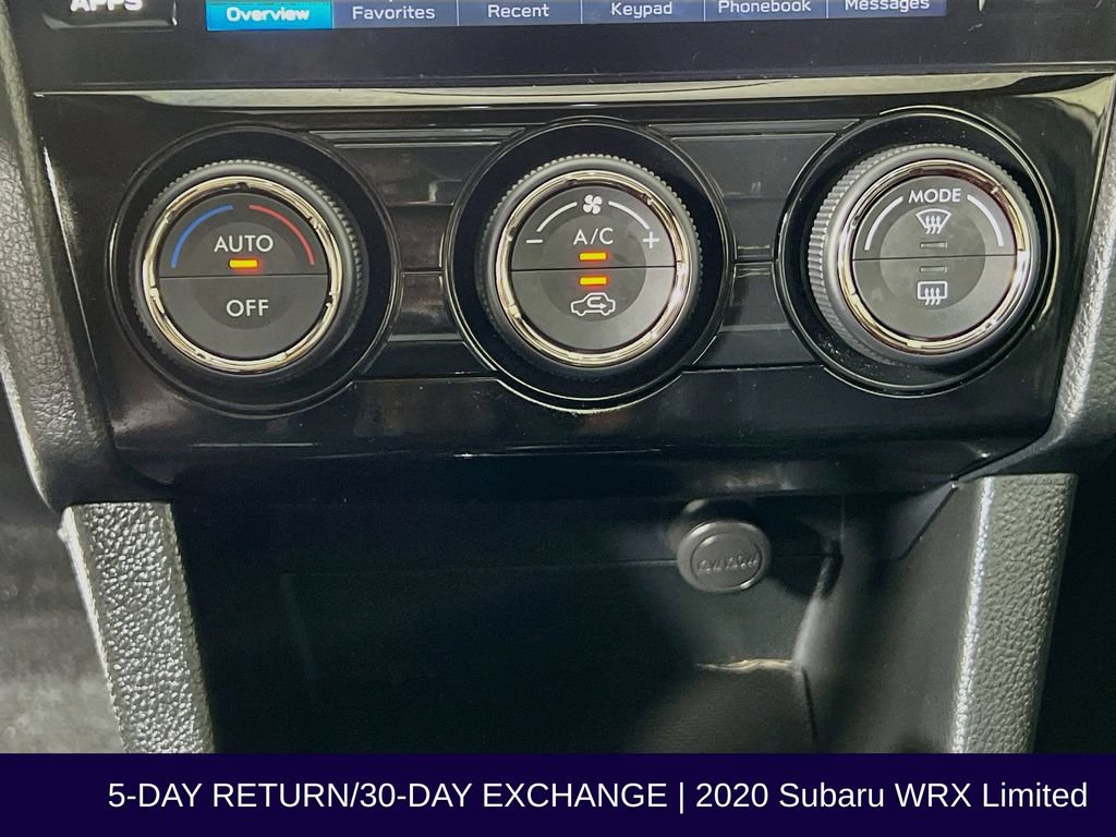 Used 2020 Subaru WRX Limited AWD/4WD image 22