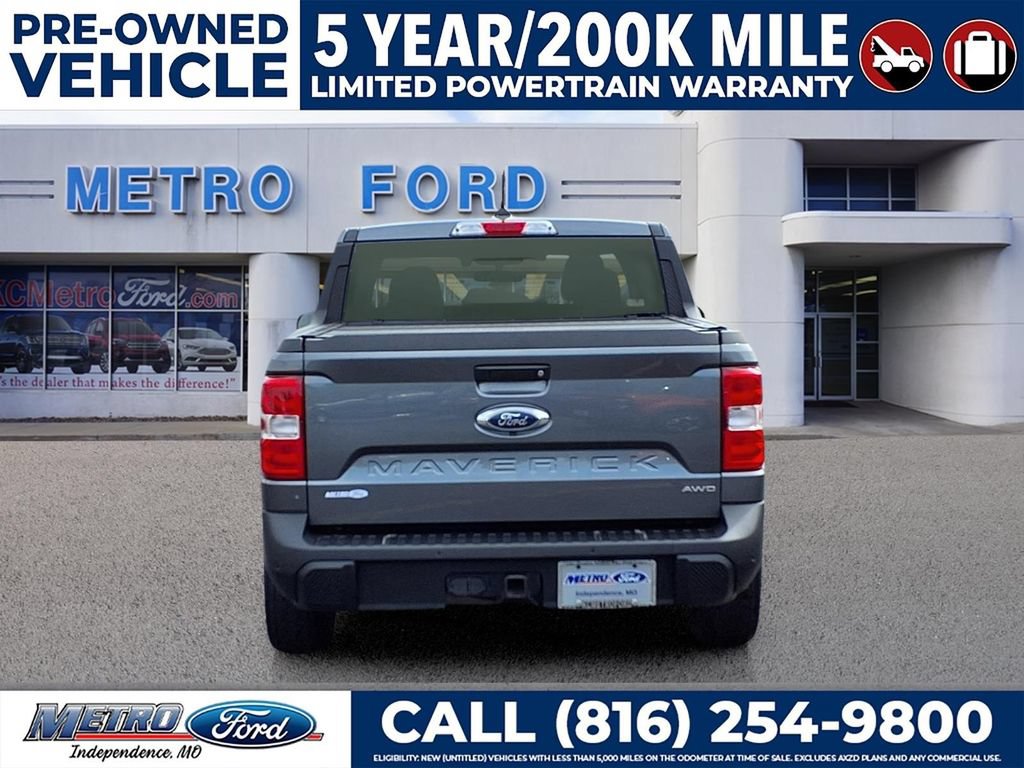 Certified 2022 Ford Maverick Lariat w/ Lariat Luxury Package AWD/4WD image 4