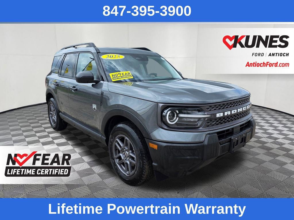 Certified 2025 Ford Bronco Sport Big Bend