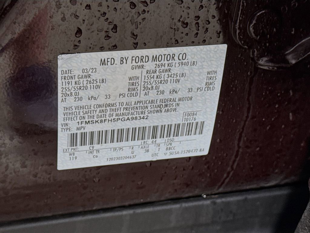 Certified 2023 Ford Explorer Limited w/ Limited Technology Package image 35