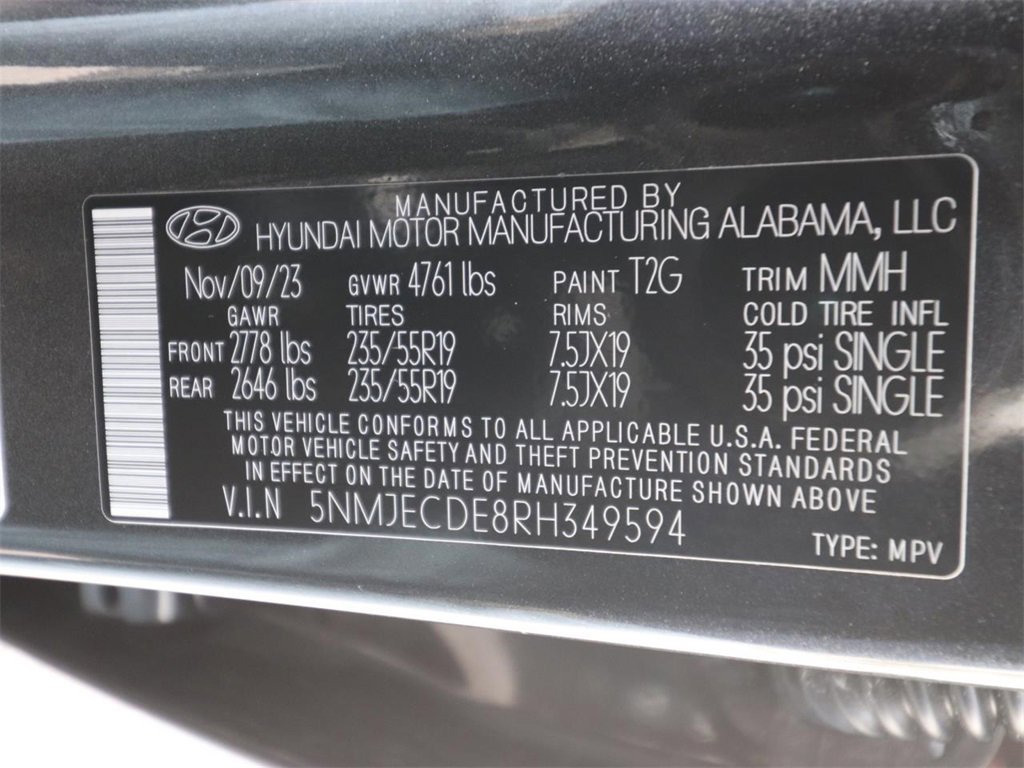 Used 2024 Hyundai Tucson Limited image 24