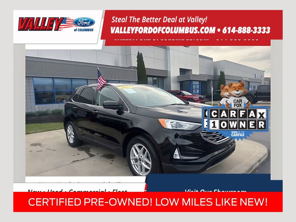 Certified 2022 Ford Edge SEL w/ Convenience Package