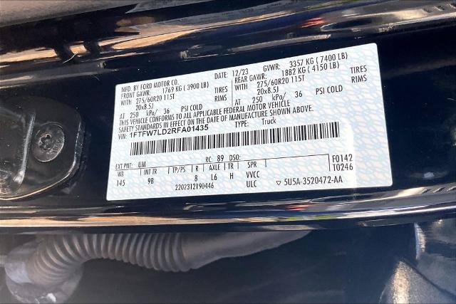 Certified 2024 Ford F150 Platinum w/ Equipment Group 702A High AWD/4WD image 32