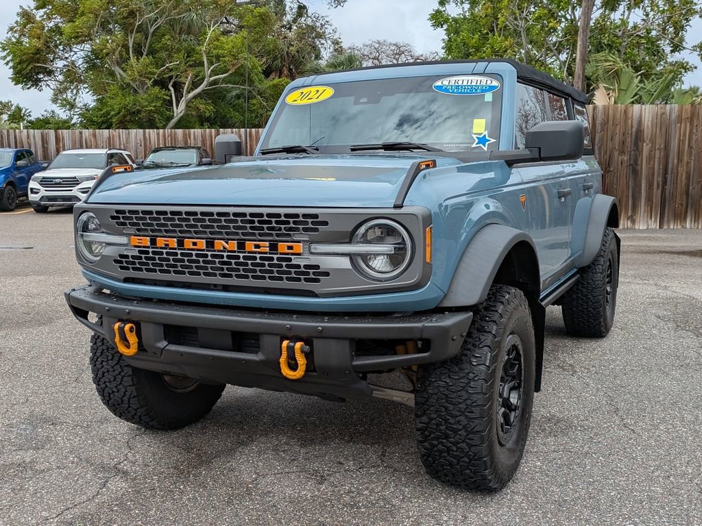 Certified 2021 Ford Bronco Badlands AWD/4WD image 2