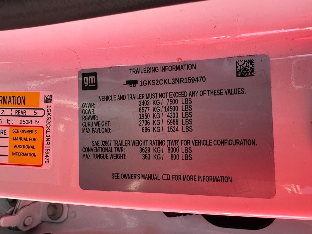 Used 2022 GMC Yukon AT4 w/ Max Trailering Package image 26