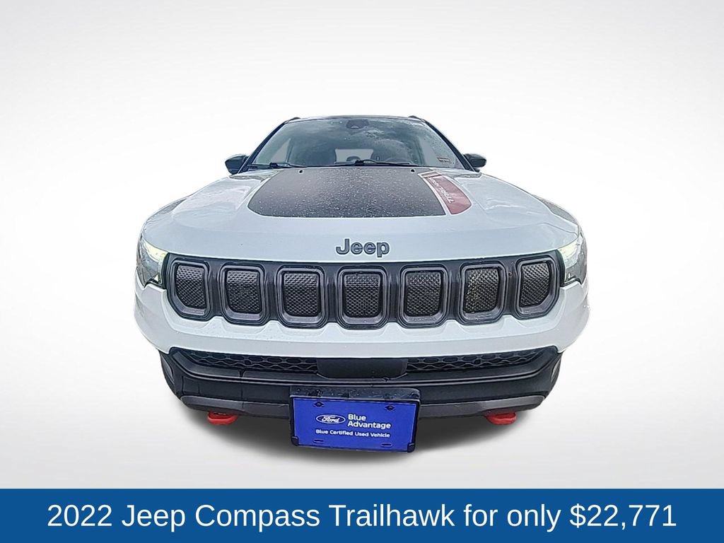Used 2022 Jeep Compass Trailhawk w/ Trailhawk Elite Group AWD/4WD image 2