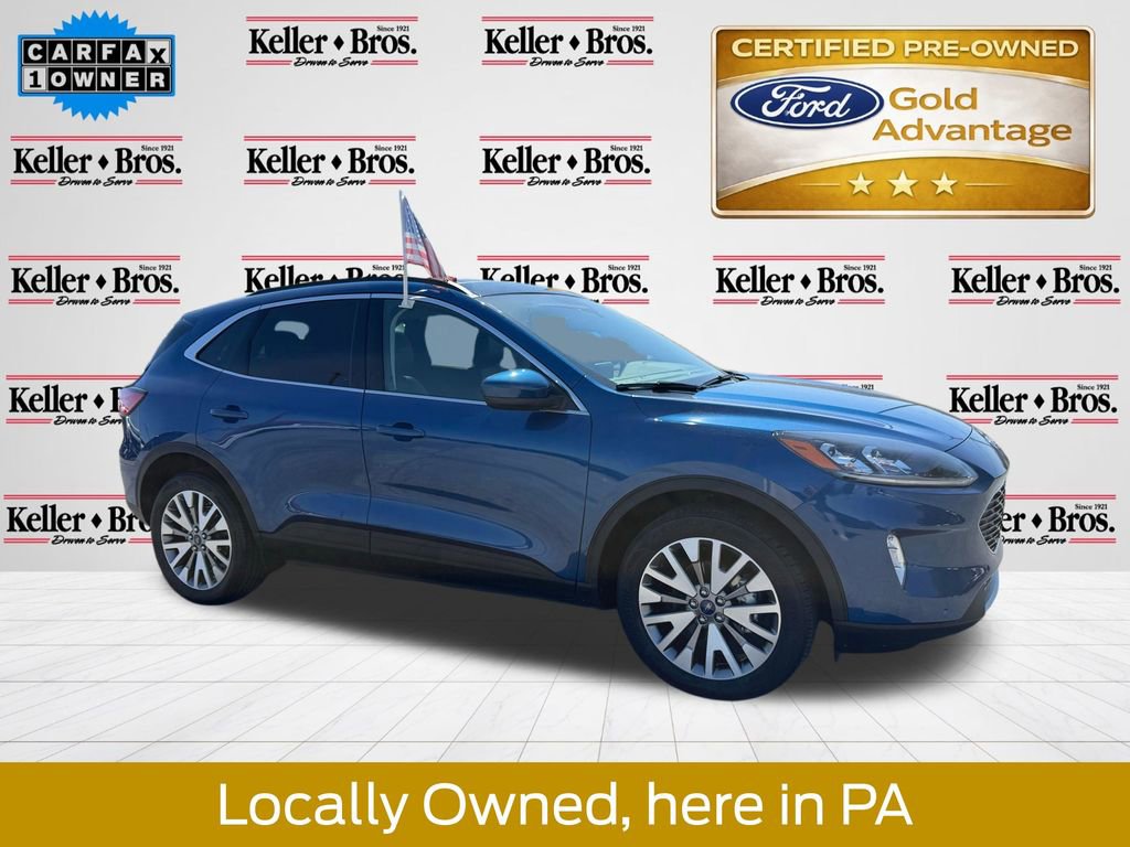 Certified 2022 Ford Escape Titanium w/ Class II Trailer Tow Package