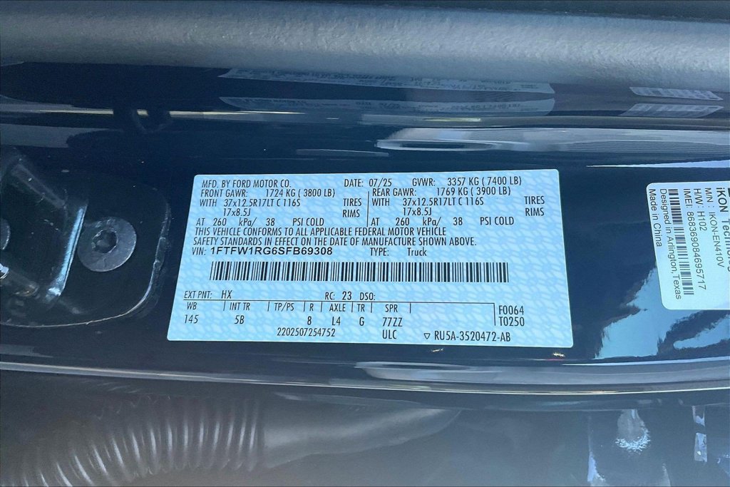 Certified 2025 Ford F150 Raptor AWD/4WD image 20