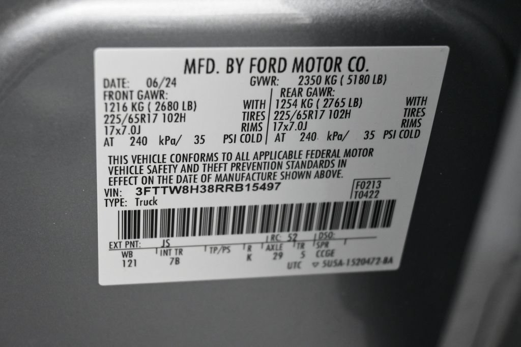 Certified 2024 Ford Maverick XLT FWD image 15