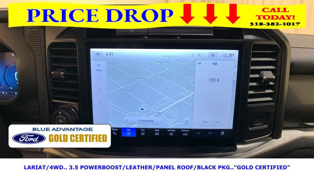 Certified 2025 Ford F150 Lariat w/ Equipment Group 502A High image 45