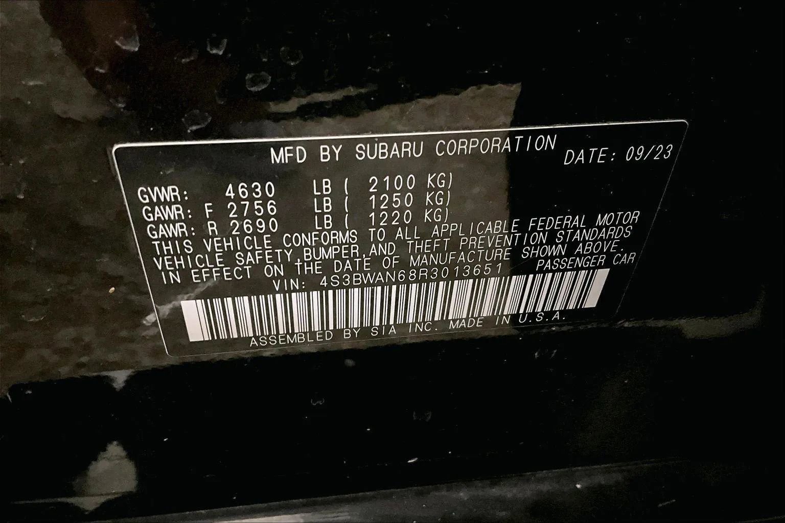 Used 2024 Subaru Legacy Limited image 33