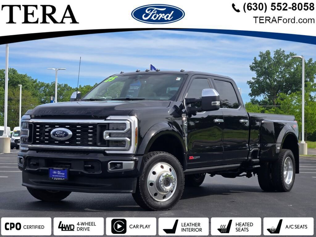 Certified 2025 Ford F450 Platinum w/ Platinum Plus Package AWD/4WD image 1