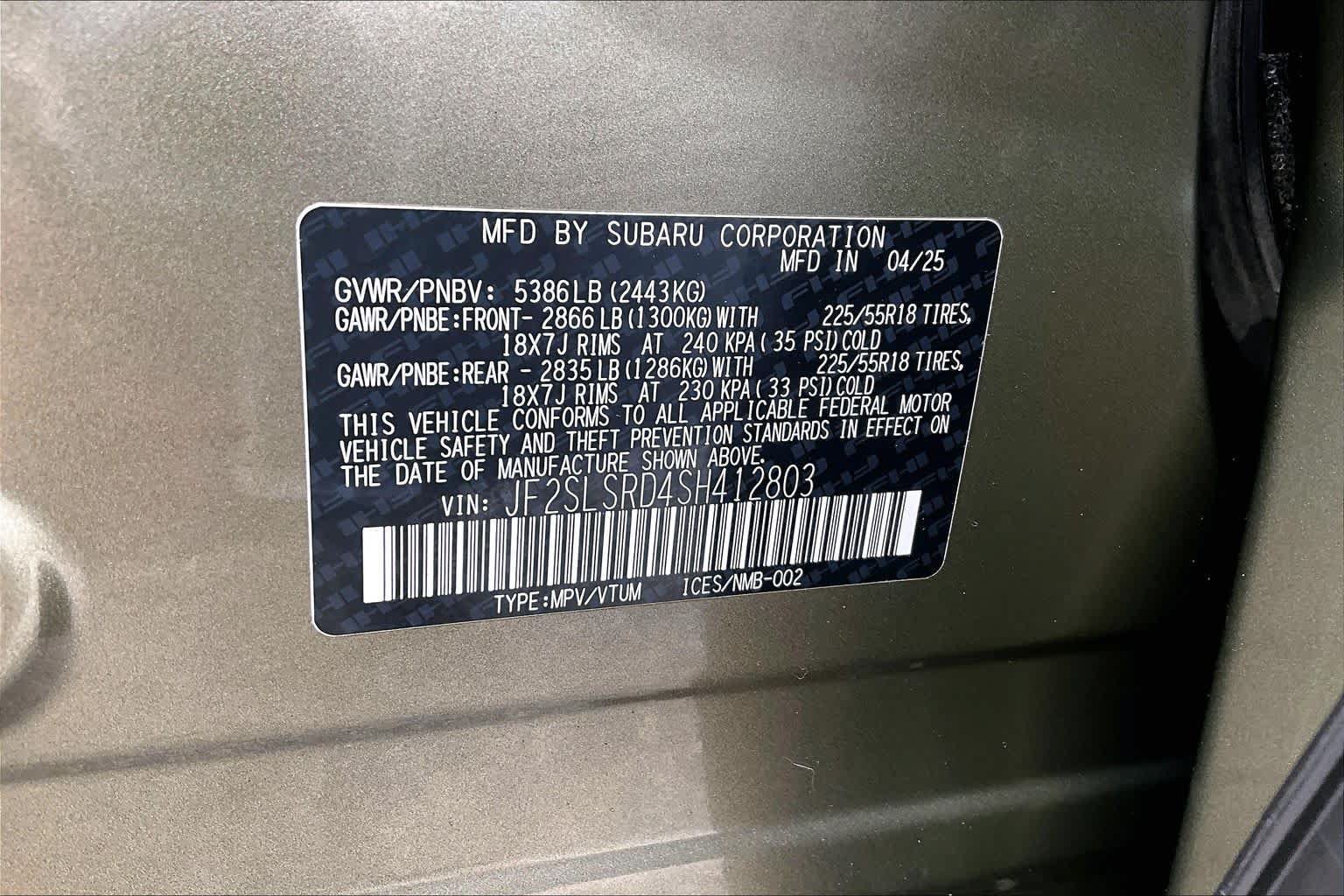 Used 2025 Subaru Forester Limited AWD/4WD image 34