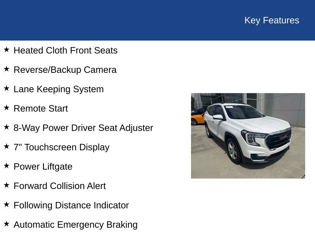 Used 2024 GMC Terrain SLE w/ Driver Convenience Package FWD image 32