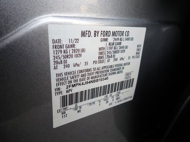 Certified 2022 Ford Edge ST-Line AWD/4WD image 22