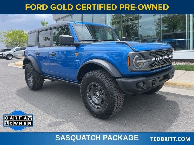 Certified 2025 Ford Bronco Badlands w/ Sasquatch Package AWD/4WD image 1