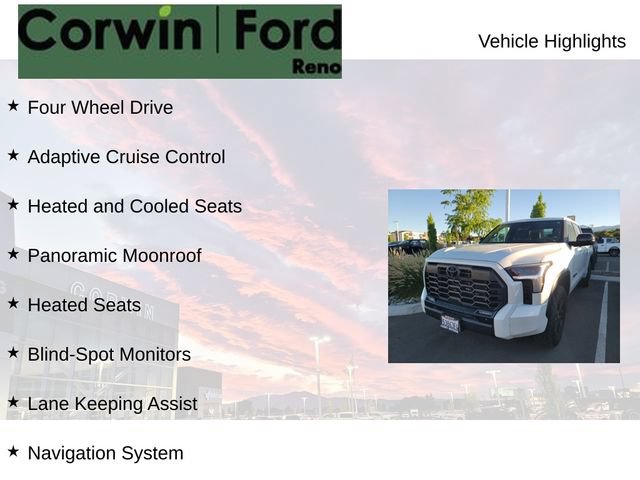 Used 2025 Toyota Tundra Limited w/ TRD Off-Road Package AWD/4WD image 8