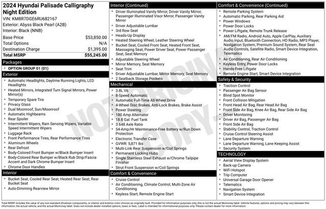 Used 2024 Hyundai Palisade Calligraphy image 38